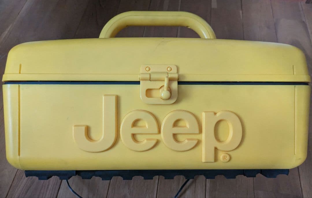 R*様 中古JEEP BOOM BOX CDラジカセ イエロー箱入り 希少品