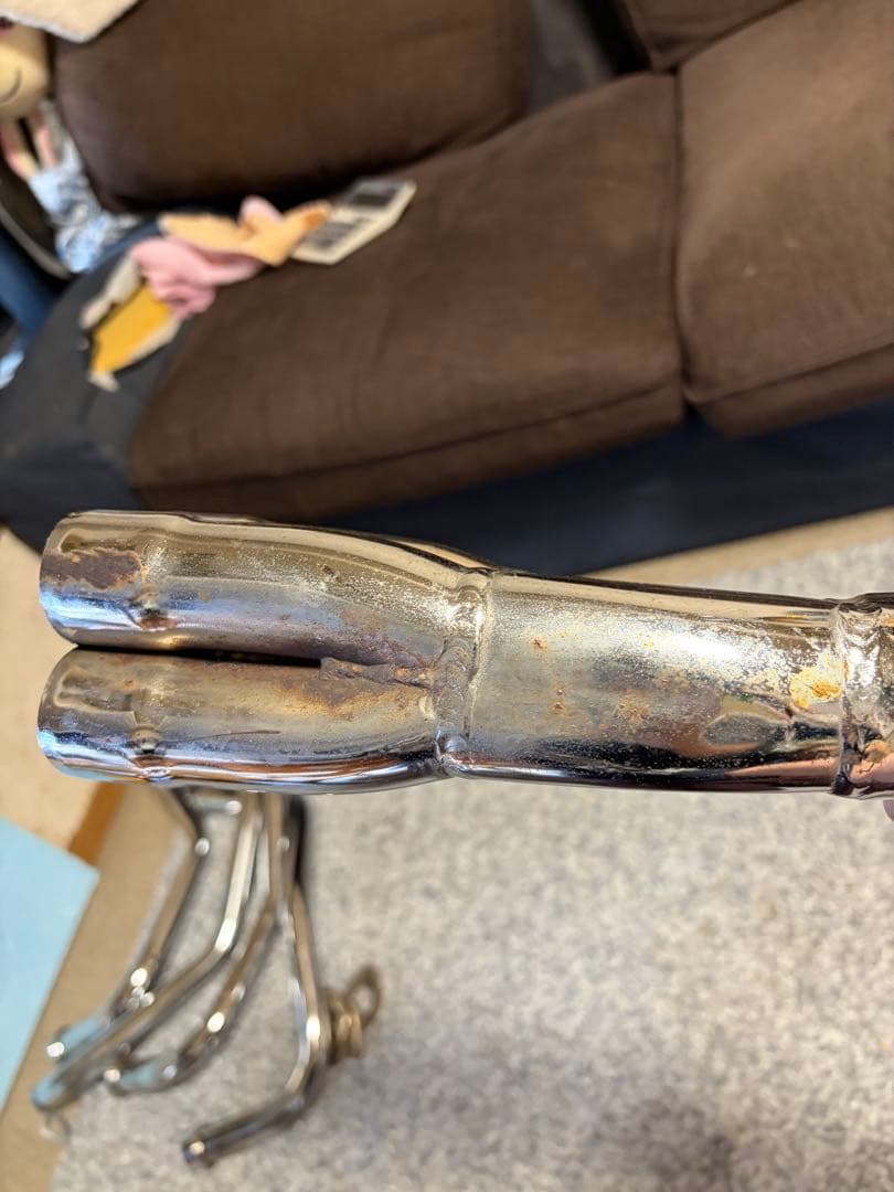 XJR400R RPM 67Racing バッフル取り外し可能。