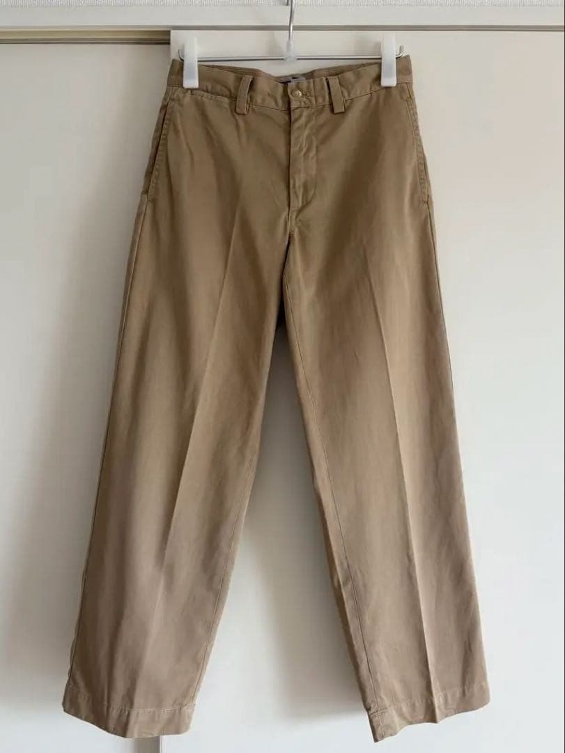 【超美品、現行品】ポロラルフローレン　コットンチノストレートレッグパンツ
