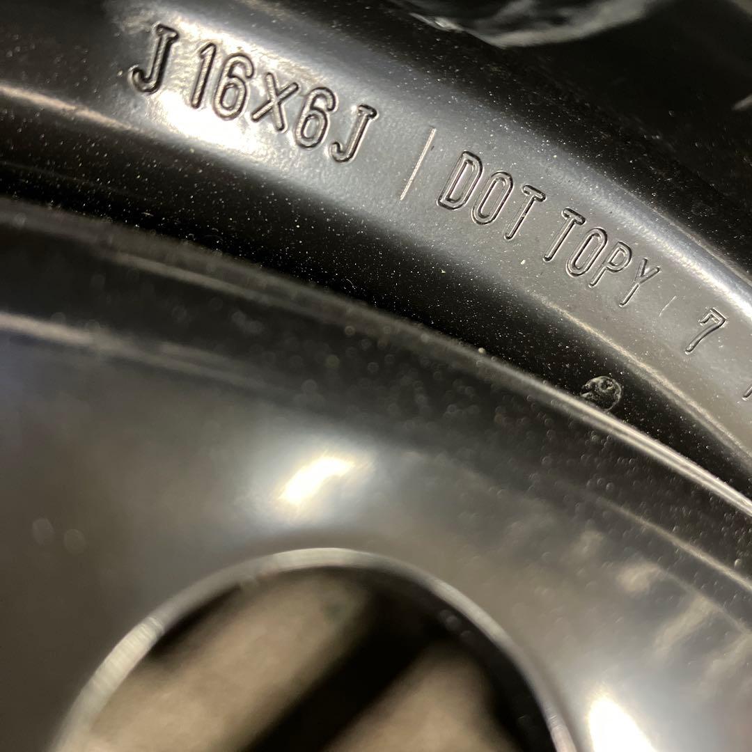 【新車外し】セレナ純正スチールホイール 16インチ