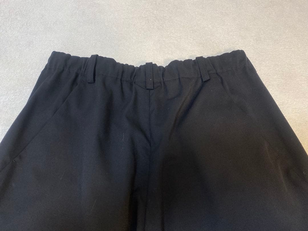 Goldwin ワンタックウールパンツ GL73177 黒 2