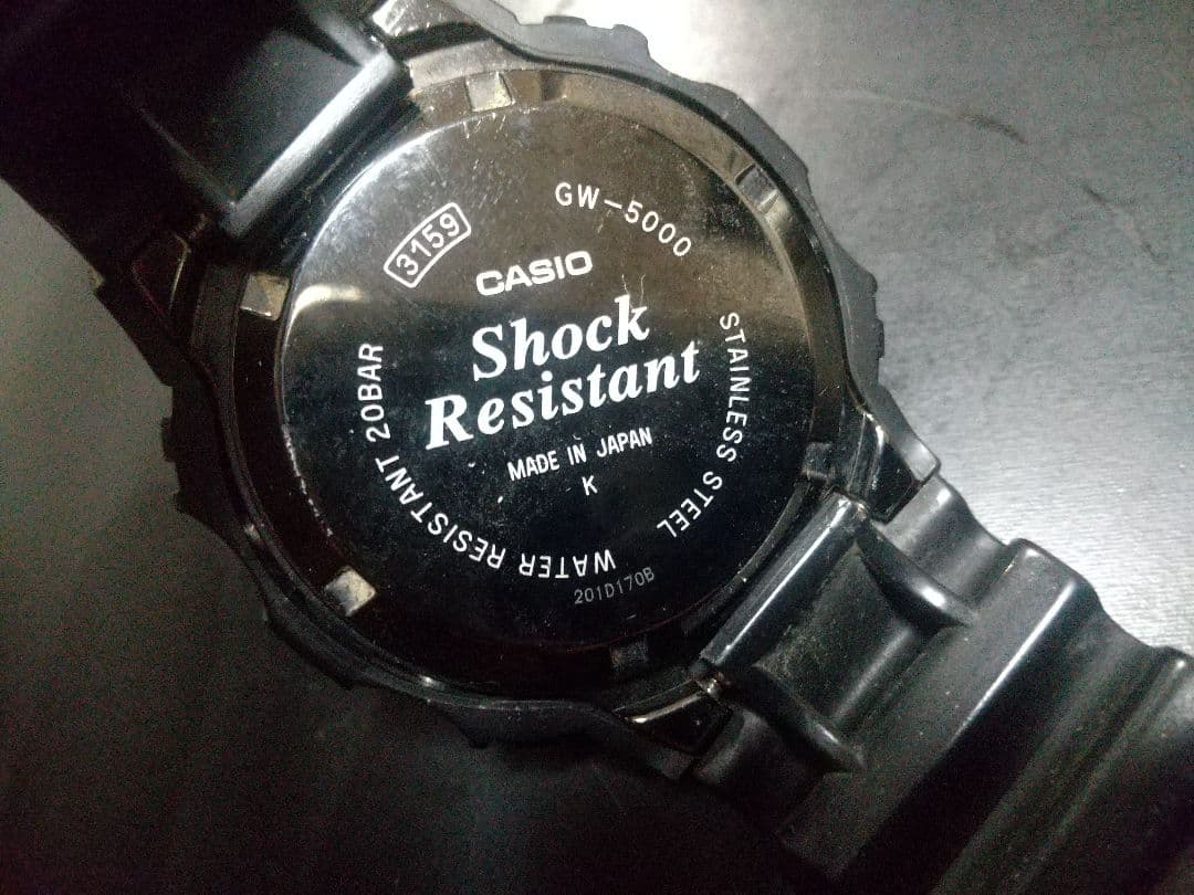 時計 G-shock GW5000