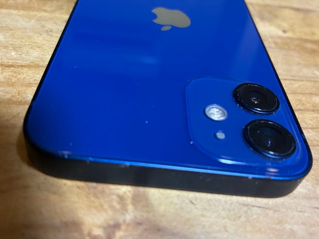 iPhone12mini 64GB SIMフリー　ブルー【カメラ非純正交換品】