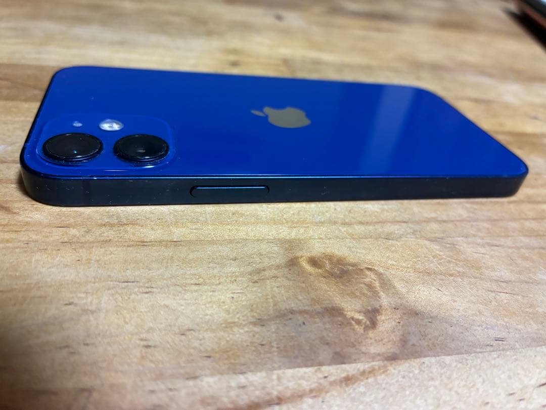 iPhone12mini 64GB SIMフリー　ブルー【カメラ非純正交換品】