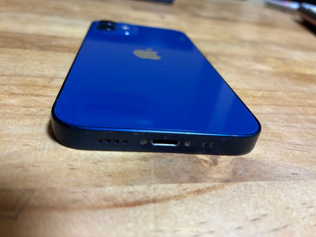 iPhone12mini 64GB SIMフリー　ブルー【カメラ非純正交換品】