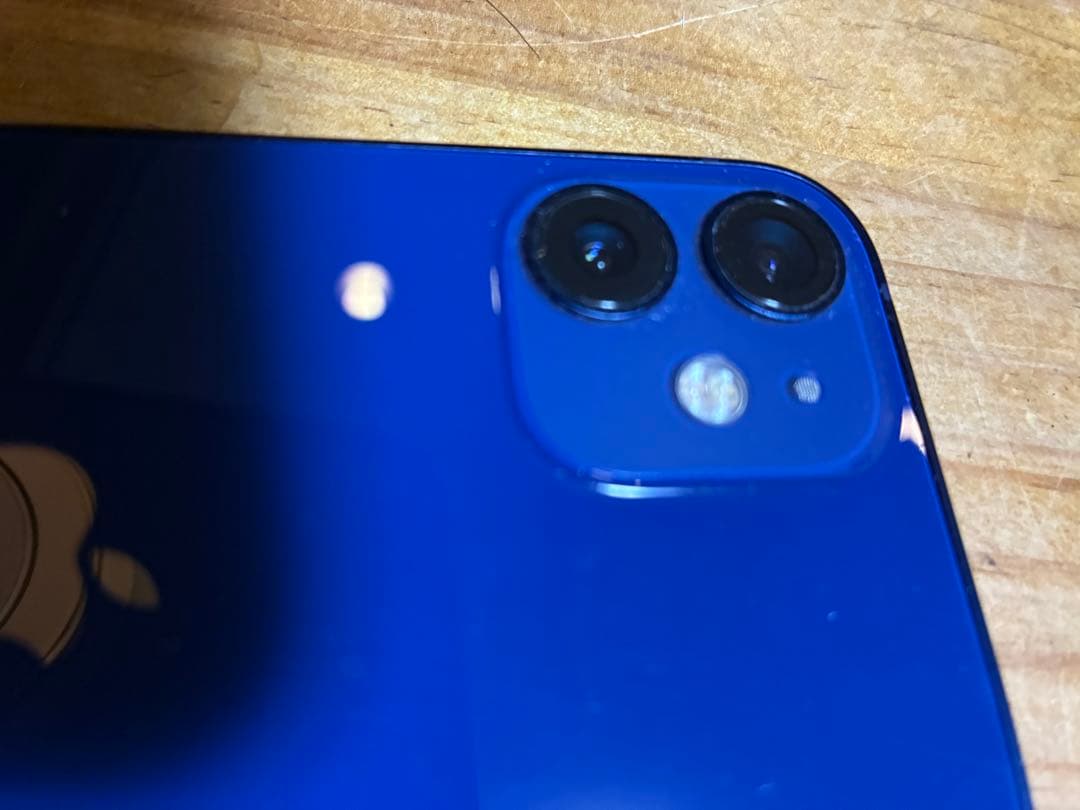 iPhone12mini 64GB SIMフリー　ブルー【カメラ非純正交換品】