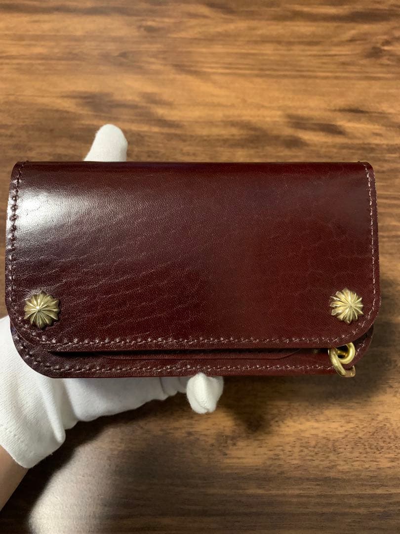 新喜皮革　ホースバット　トラッカーウォレット ミドル　CA008