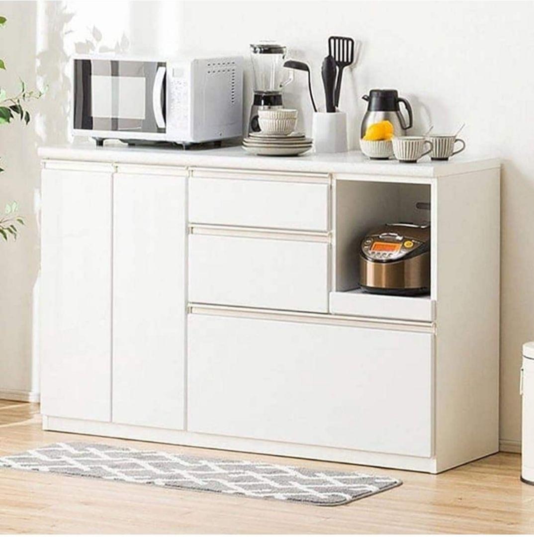 ニトリ　キッチンカウンター(アルミナ2 140CT WH)　✳6月上旬発送✳