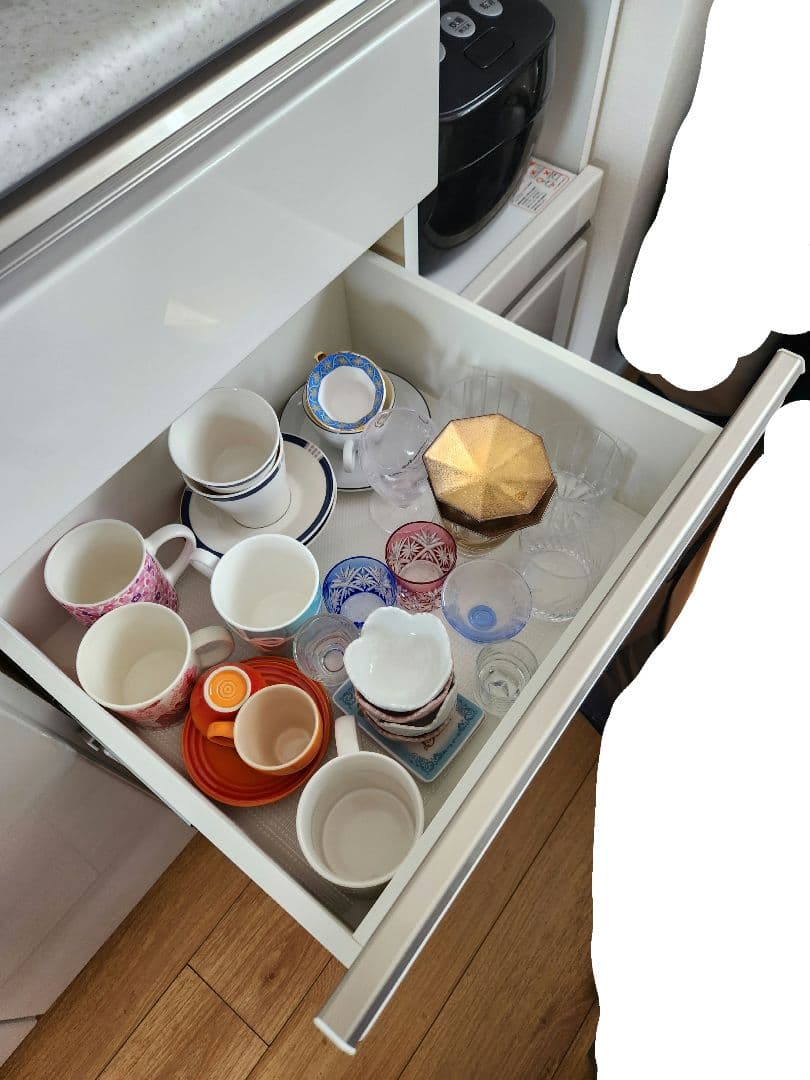 ニトリ　キッチンカウンター(アルミナ2 140CT WH)　✳6月上旬発送✳