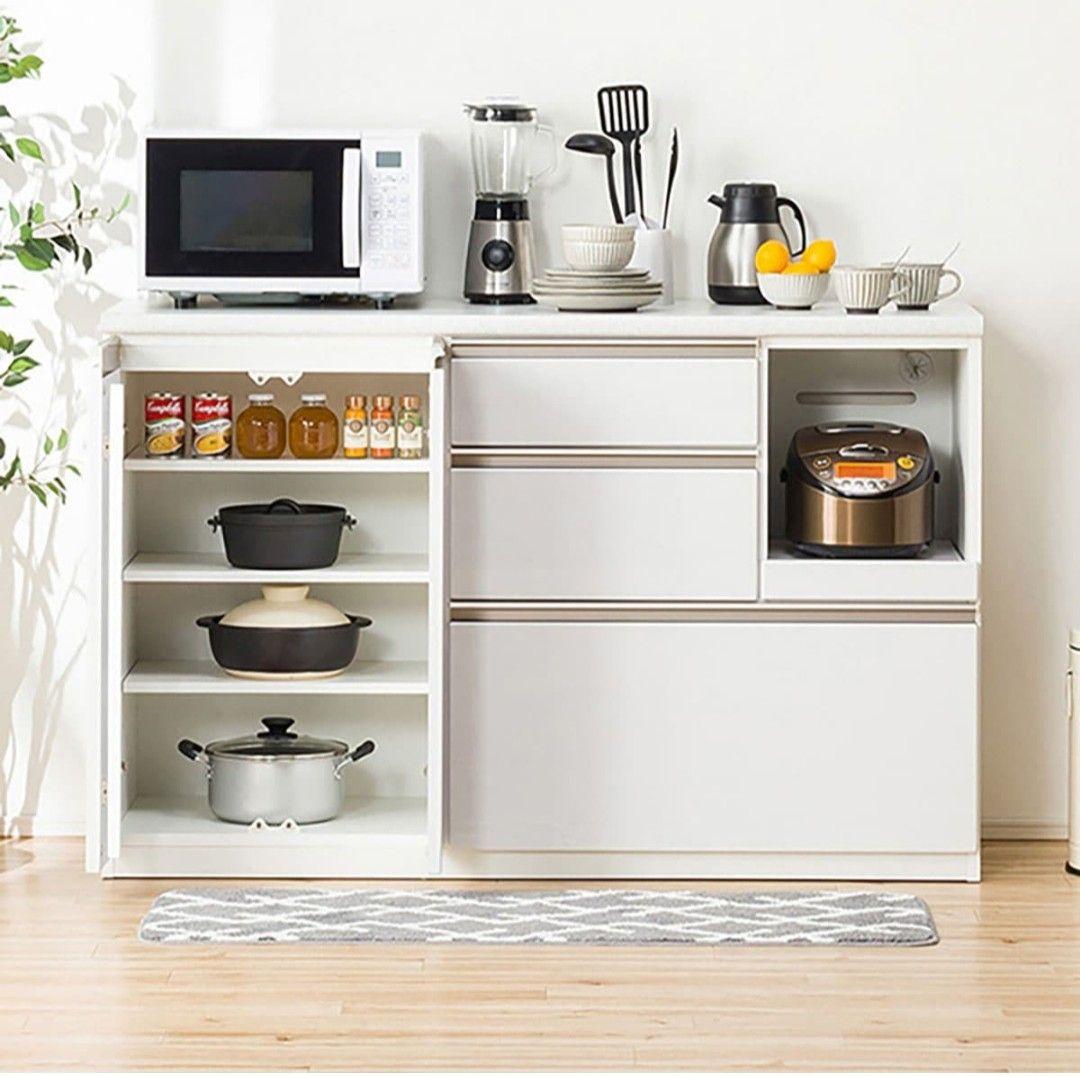 ニトリ　キッチンカウンター(アルミナ2 140CT WH)　✳6月上旬発送✳