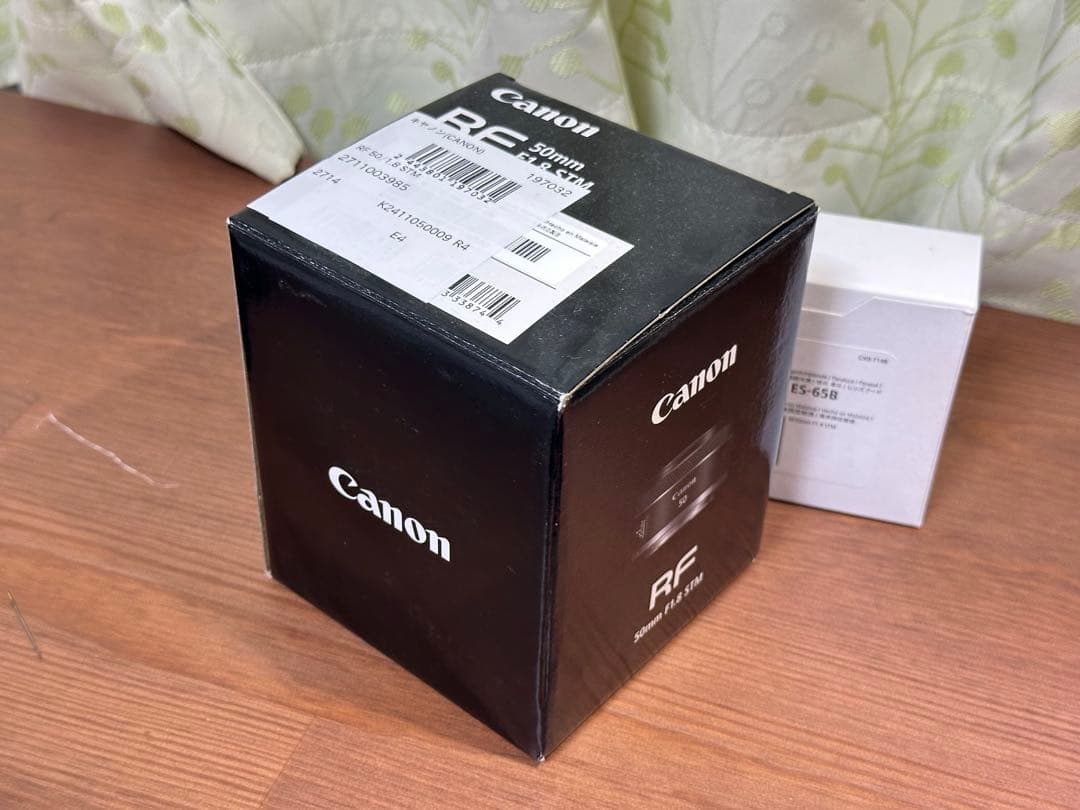 Canon RF 50mm F1.8 STM 保証書付き 美品