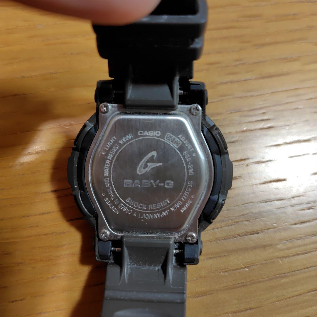 【美品】カシオCASIO BABY-G WR10BAR BGA-290 ブラウン