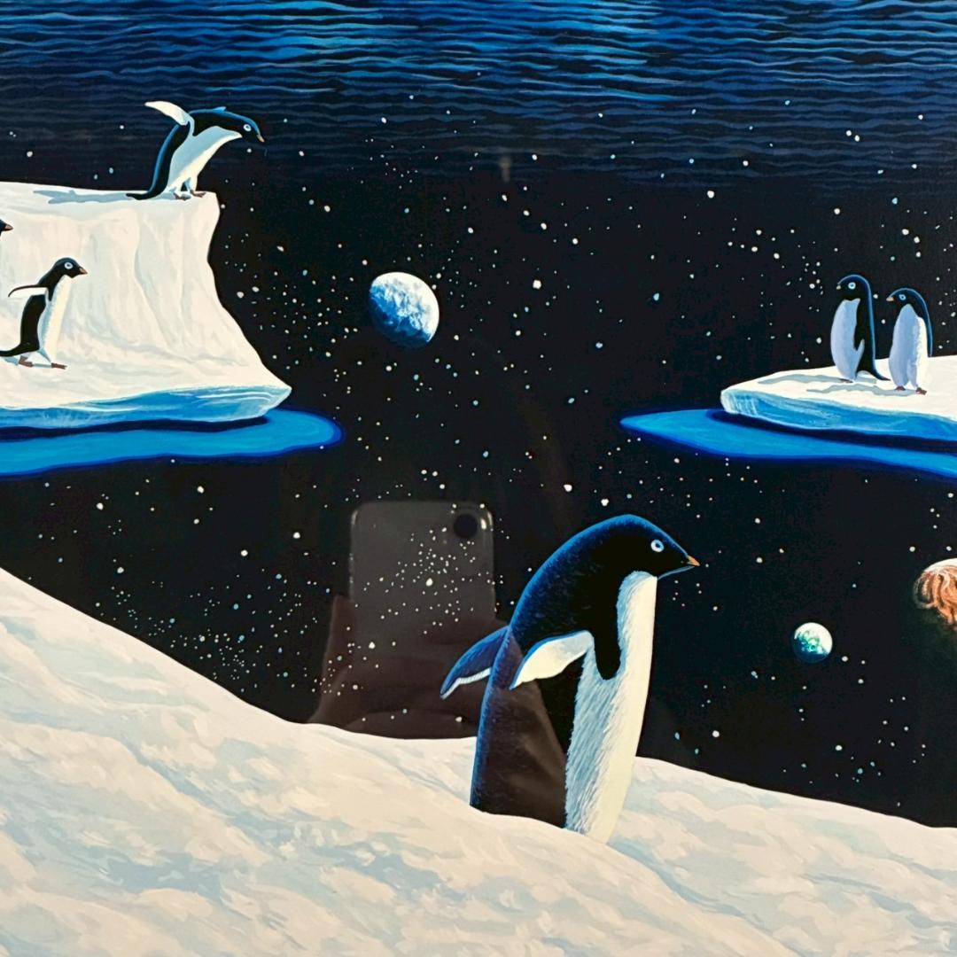 美品 シム・シメール「魔法」シルクスクリーン 大作 直筆サイン入 作品保証書有