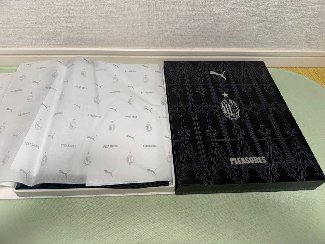 ACミランxPLEASURES コラボユニフォームオーセンティックXLサイズ