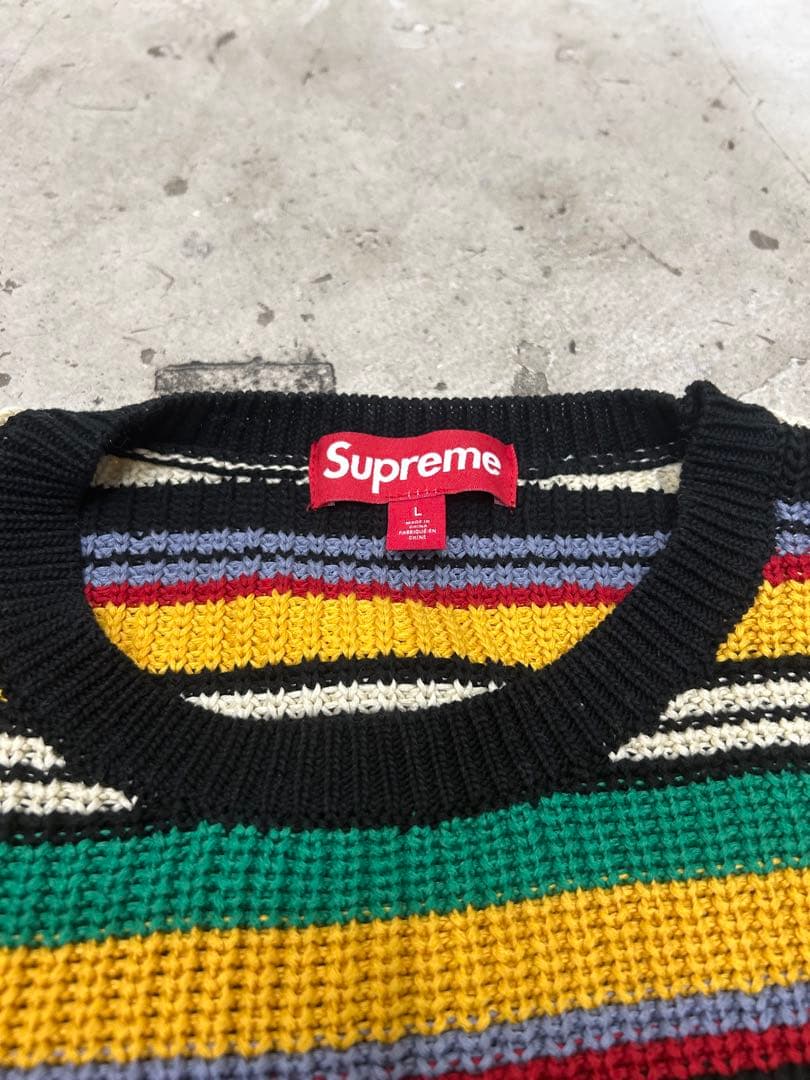 引*分様 Supreme Small Box Ribbed Sweaterスモー