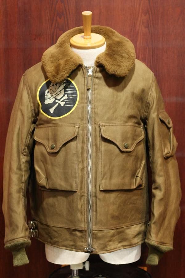 フリーホイーラーズ　S-6フライトジャケット　ポップヘッズ　42サイズ未使用