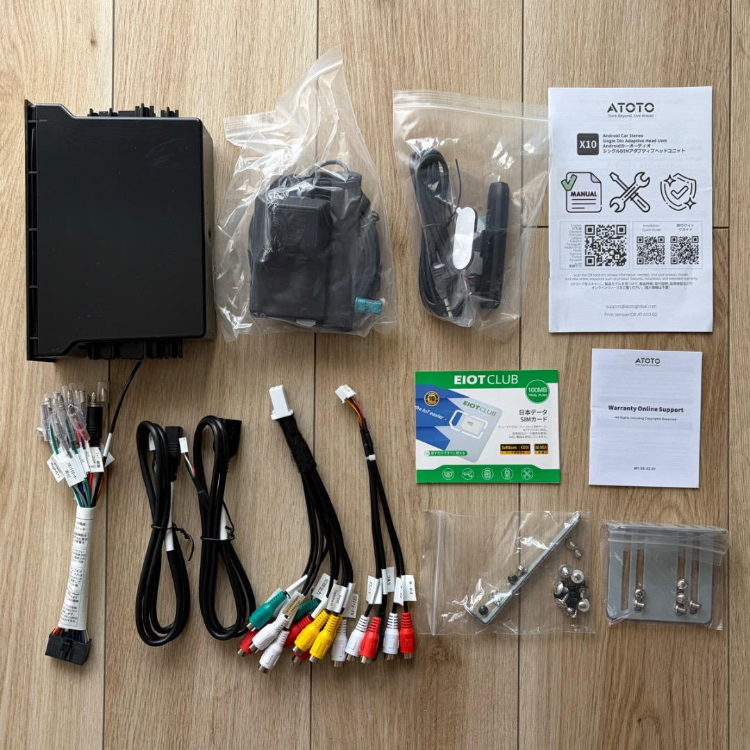 【新品‼️】ATOTO X10 12.95インチ 8/128GB カメラおまけ