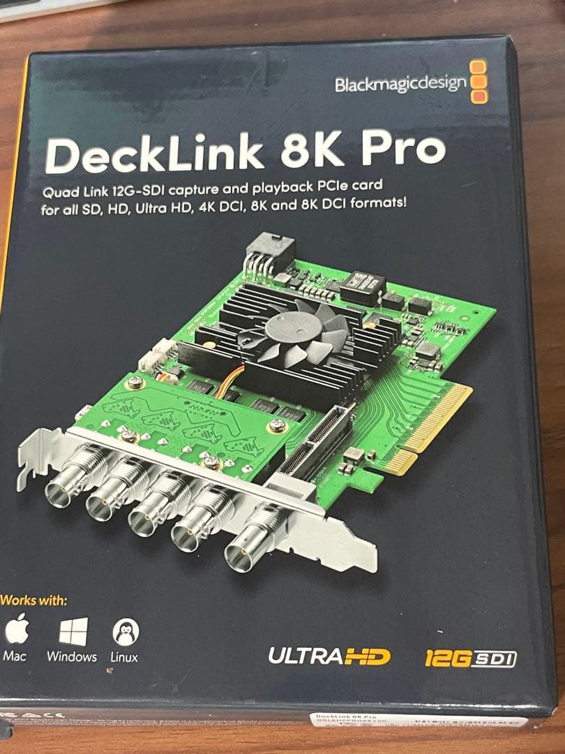 [フクロウくん]Black magic DeckLink 8K Pro