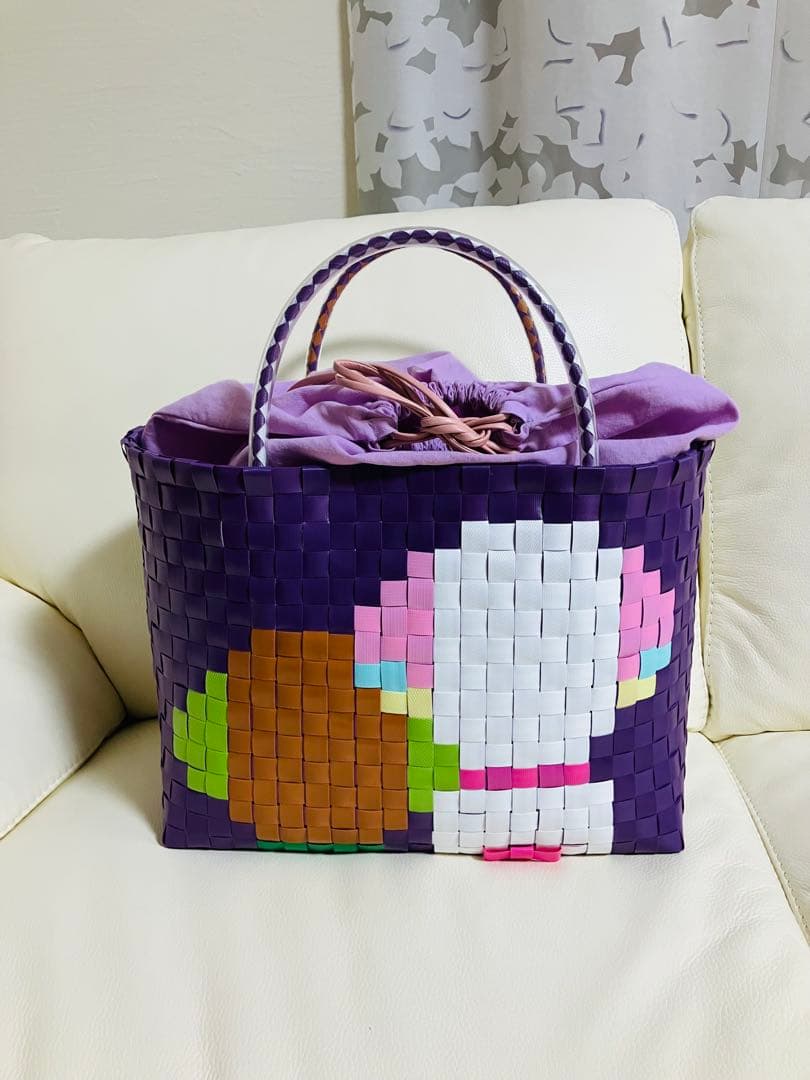 (^^)☆(^-^)わんこふとお散歩カゴバッグB4サイズ2個