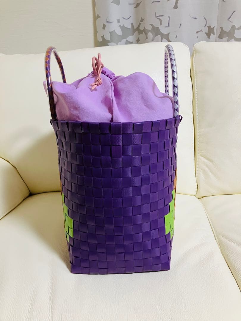 (^^)☆(^-^)わんこふとお散歩カゴバッグB4サイズ2個