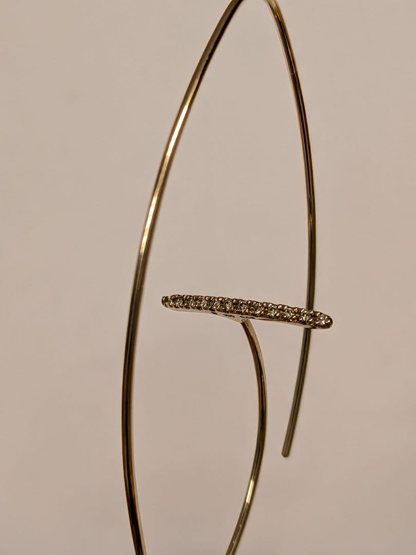 「片側のみ」hirotaka GOSSAMER フローティングピアス