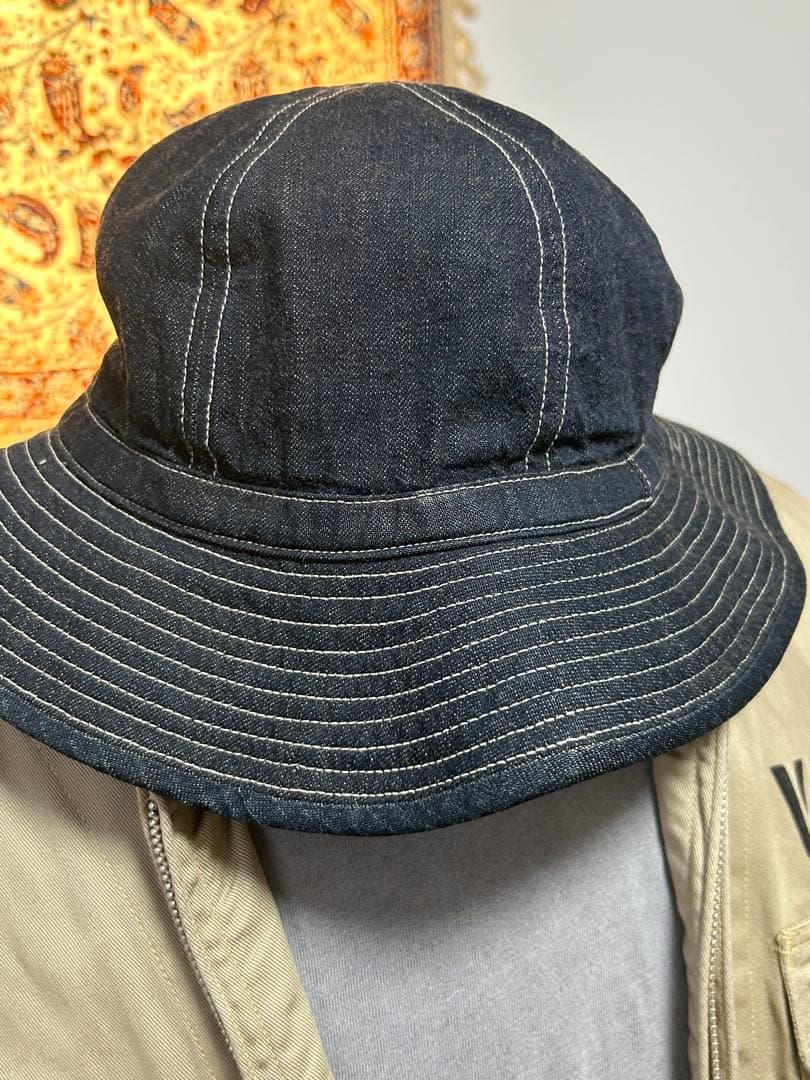 極美品　バズリクソンズ　デニムアーミーハット