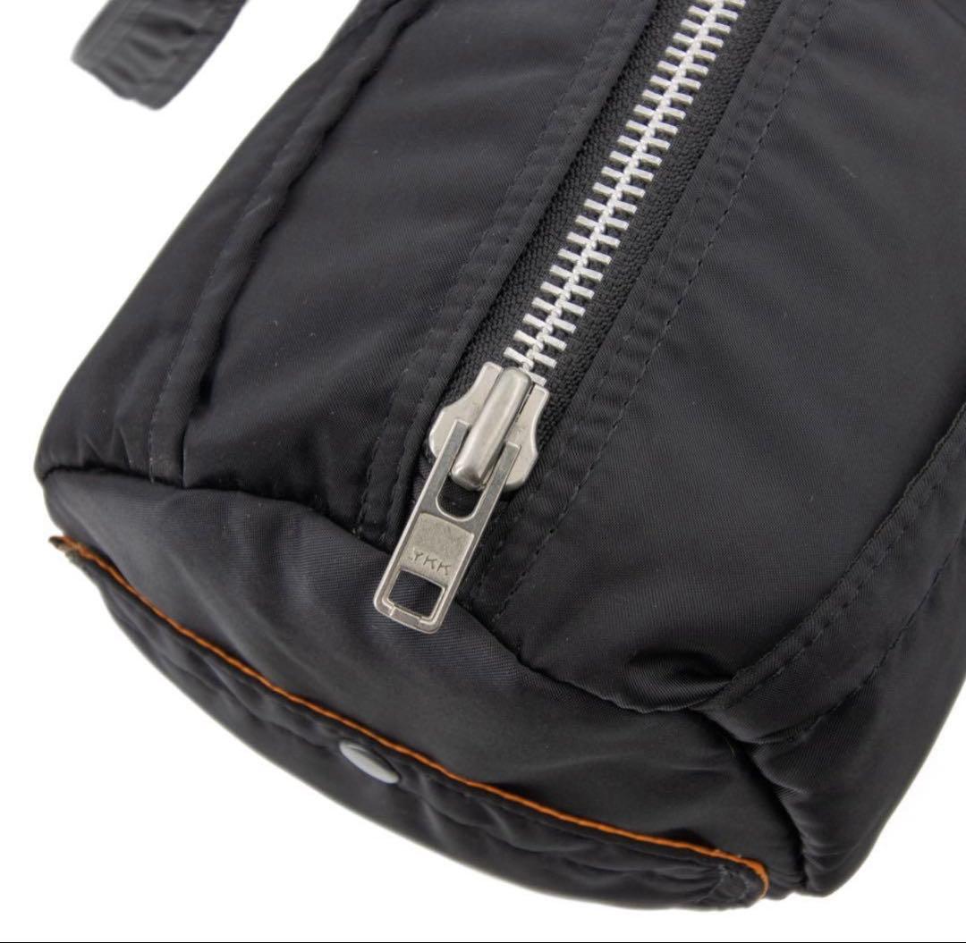 未使用級　ポーター／タンカー　ミニボストンバッグ　ダッフル　ブラック　L