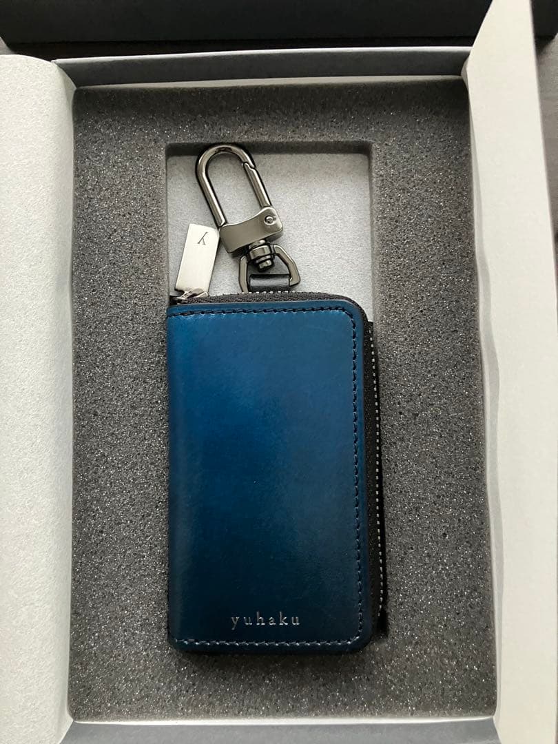 yuhaku YSC174 スマートキーケース　ネイビー