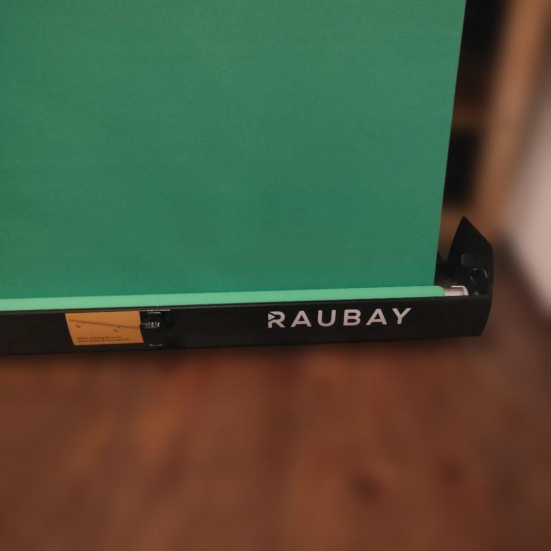 【美品】RAUBAY グリーンバック 自立式 背景スクリーン