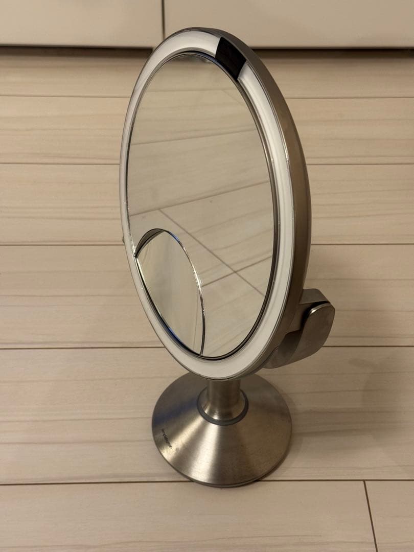 【保証書あり】simplehuman センサーミラー トリオ 直径20cm