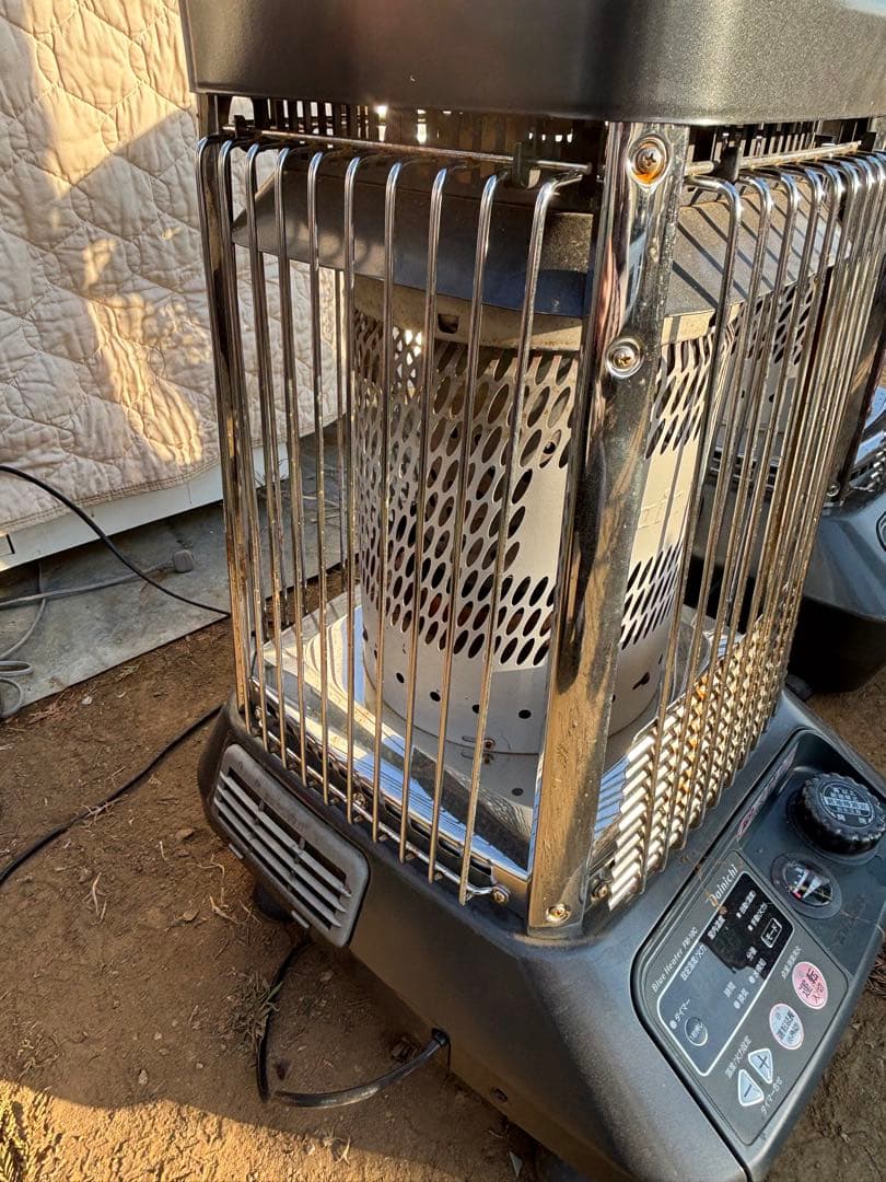 業務用石油ストーブ ブルーヒーターCタイプ(温風ファン付き) FM-10C