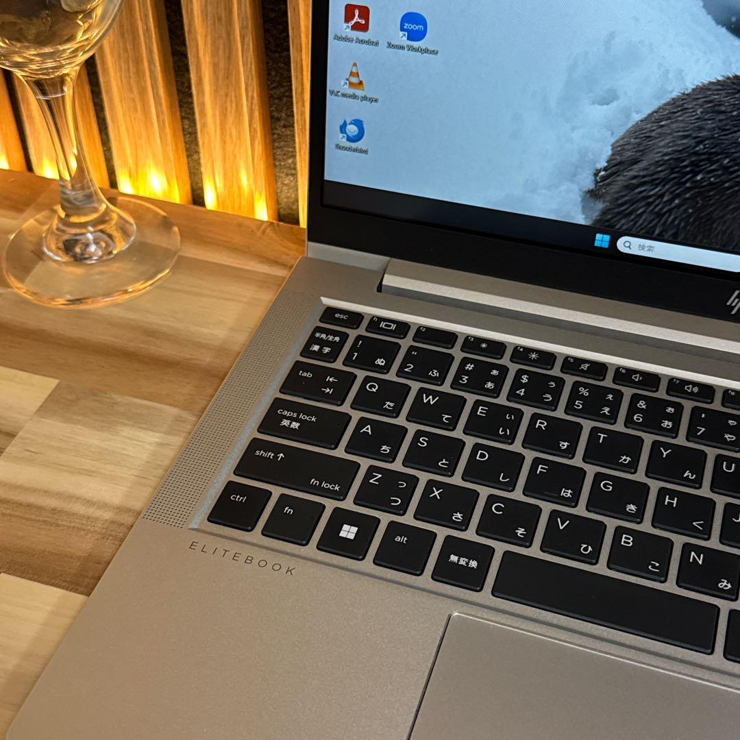 美品2023年モデル‼️HP EliteBook☘メモリ16GB☘ノートパソコン