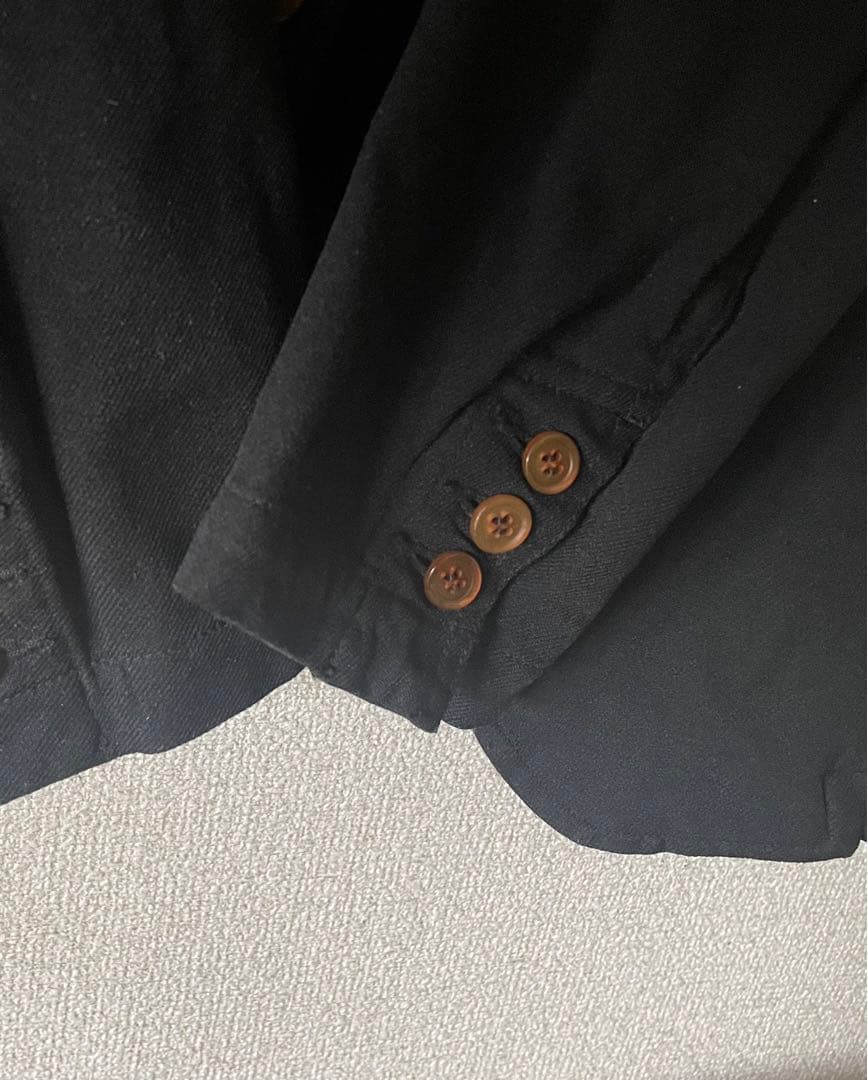 コムデギャルソン　オムプリュス　レイヤー　ジャケット　XS 黒