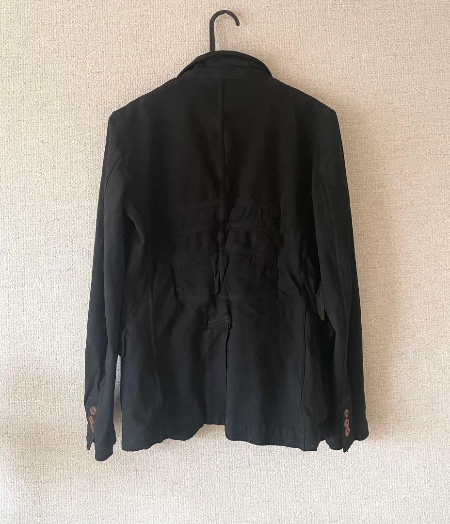 コムデギャルソン　オムプリュス　レイヤー　ジャケット　XS 黒