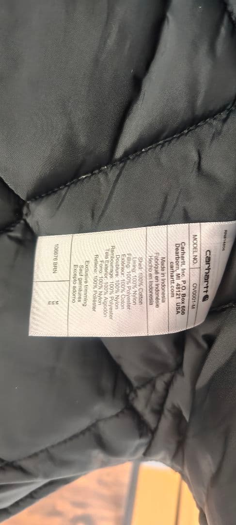 Carhartt リラックスフィット ベスト M ブラウン