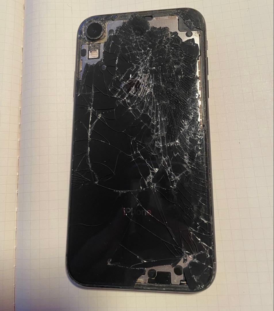 iPhoneXR ブラック　ジャンク