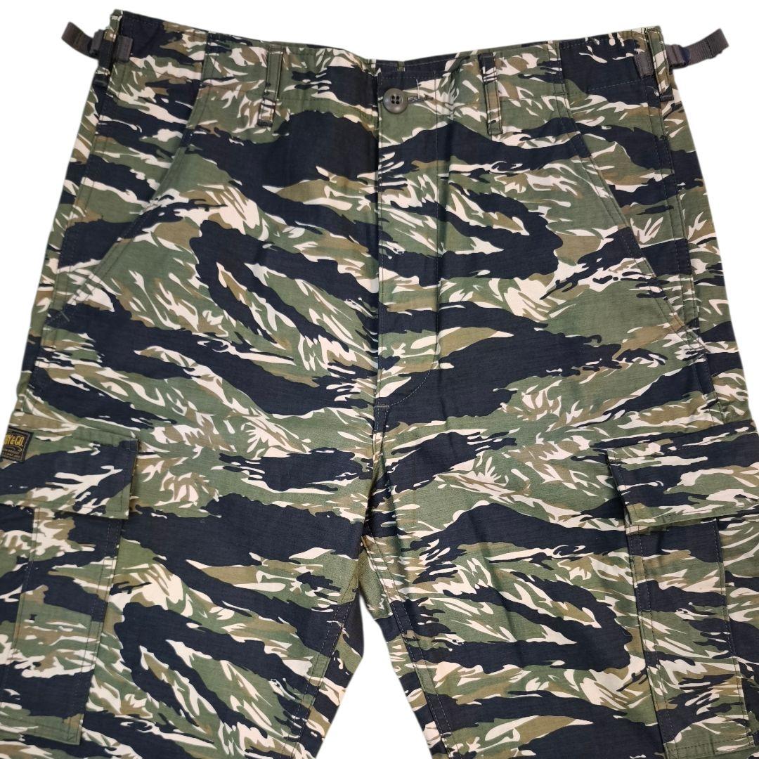 TOYS McCOY トイズマッコイ タイガーストライプ カーゴパンツ 34