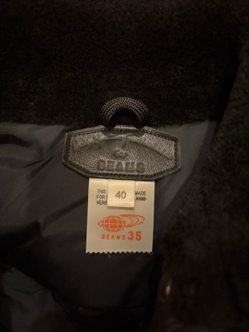 【美品】ロッキーマウンテンフェザーベッド×ビームス ダウンベスト 35周年 40