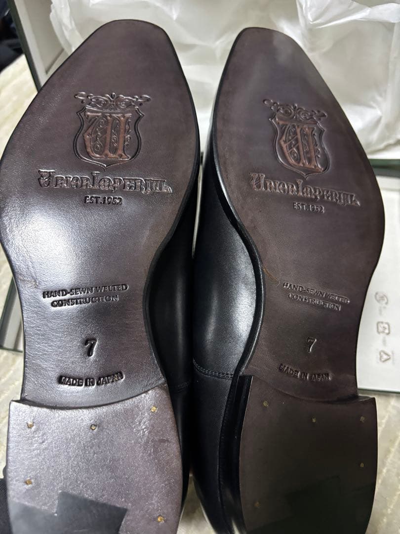 新品　ユニオンインペリアル　U1940 ビジネスシューズ　7EE 25 1940