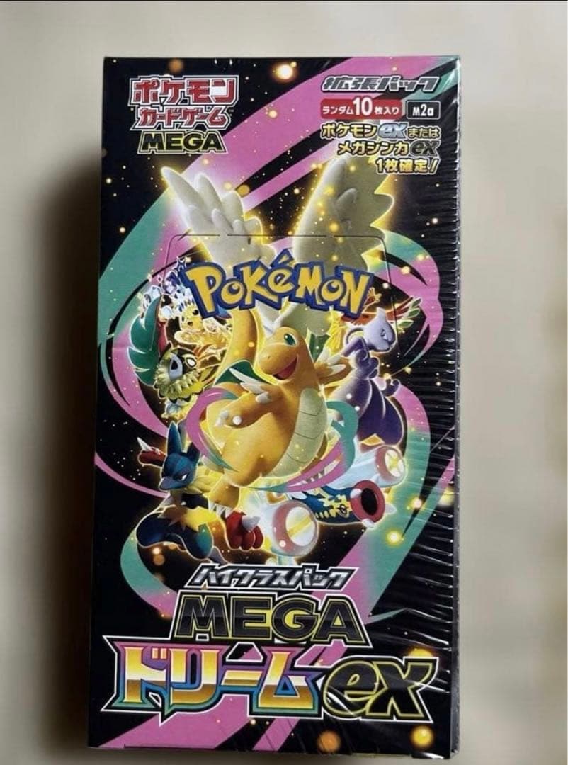 ポケモンカード メガドリームex BOX シュリンク付き