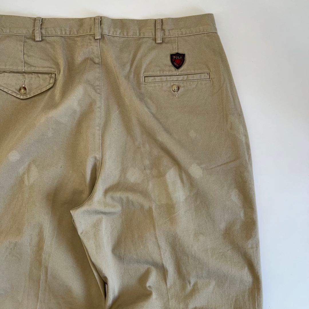 90s アメリカ製 ラルフローレン ポロチノ デッドストックanytee