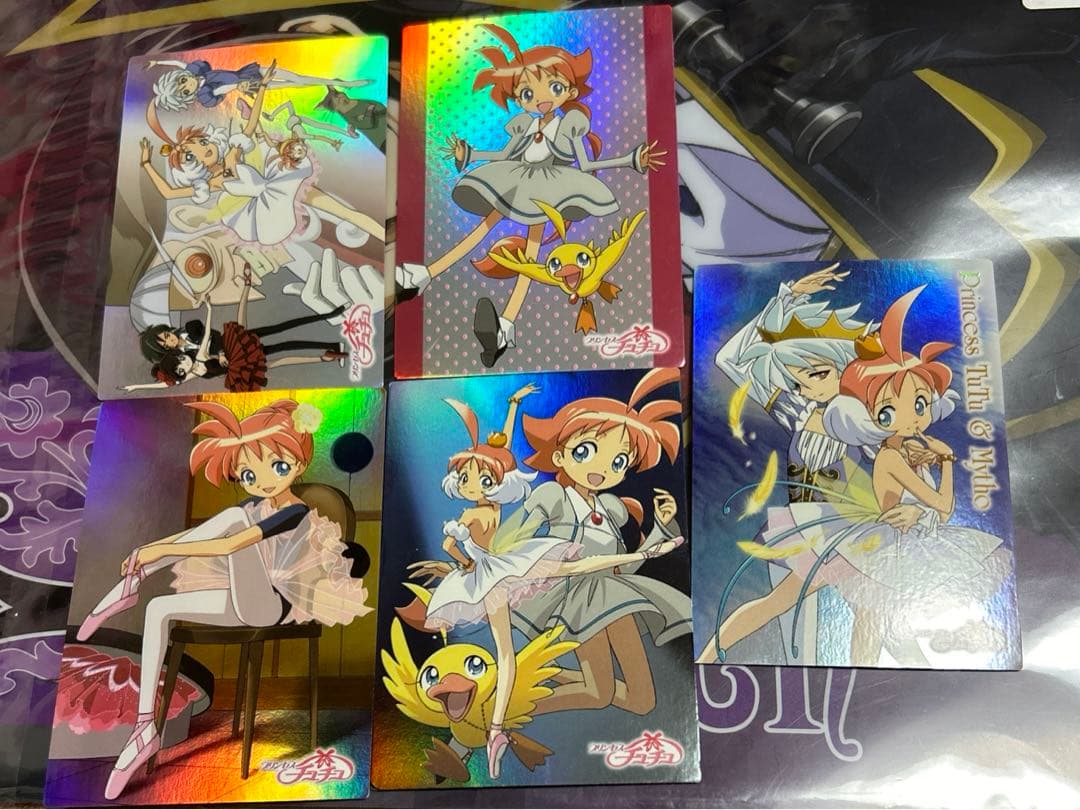 プリンセスチュチュ　あひる　アヒル　みゅうと　ふぁきあ　クレール　キラ　カード