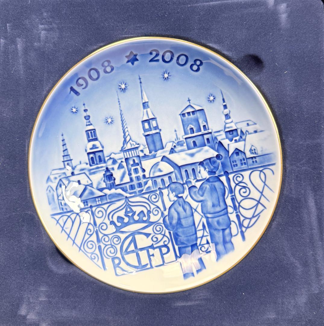 ロイヤルコペンハーゲン　100周年センテニアルプレート5枚・イヤープレート1枚