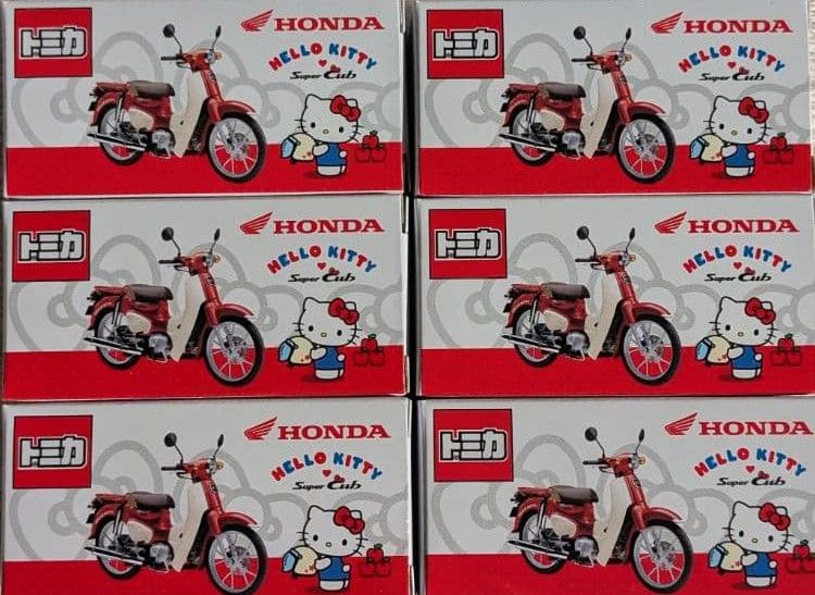 トミカ ハローキティ スーパーカブ 6個セット