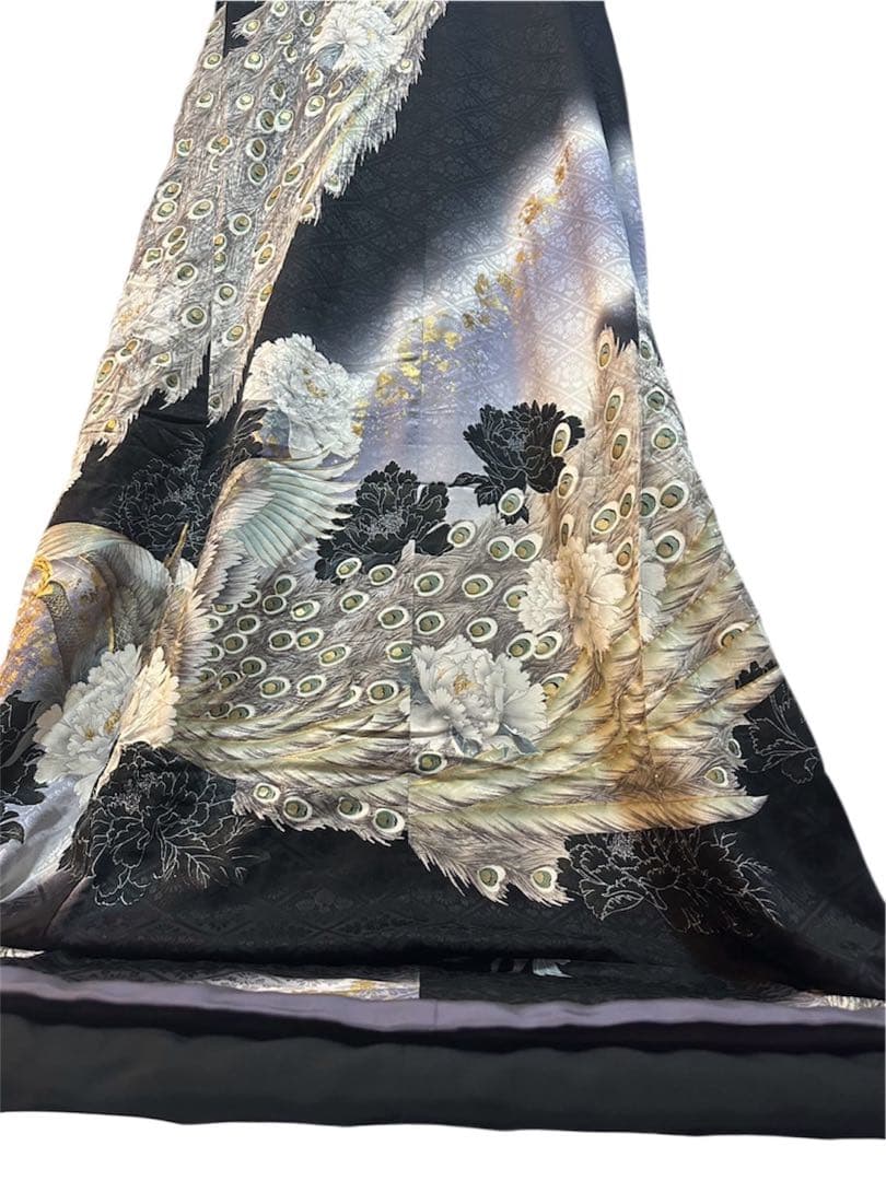 女着物　大衆演劇　舞台衣装　コスプレ　裾引き