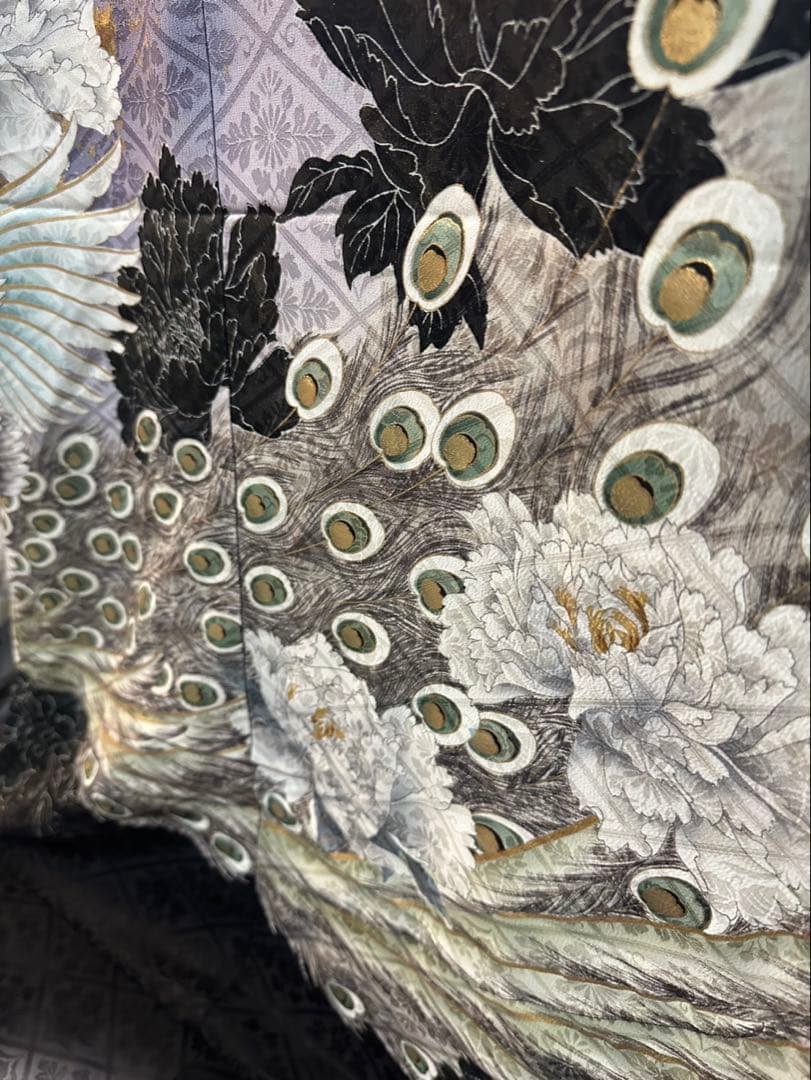 女着物　大衆演劇　舞台衣装　コスプレ　裾引き