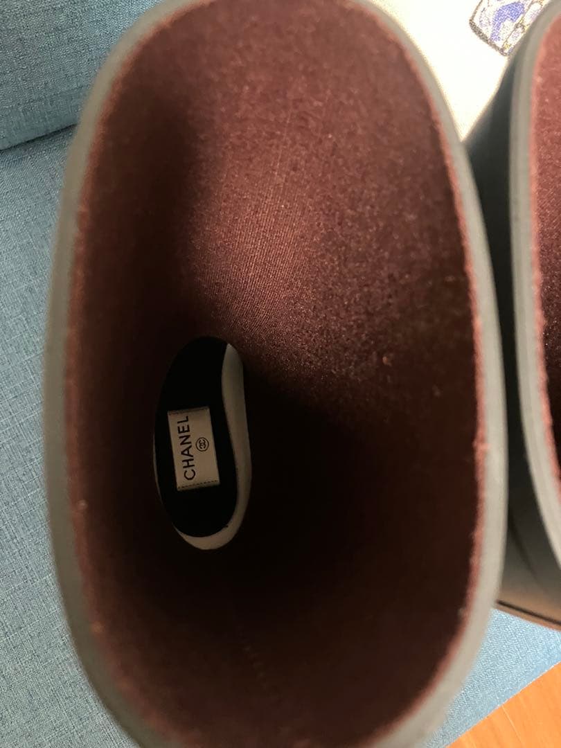 ＫCHANEL レインシューズ　35 ノベルティ