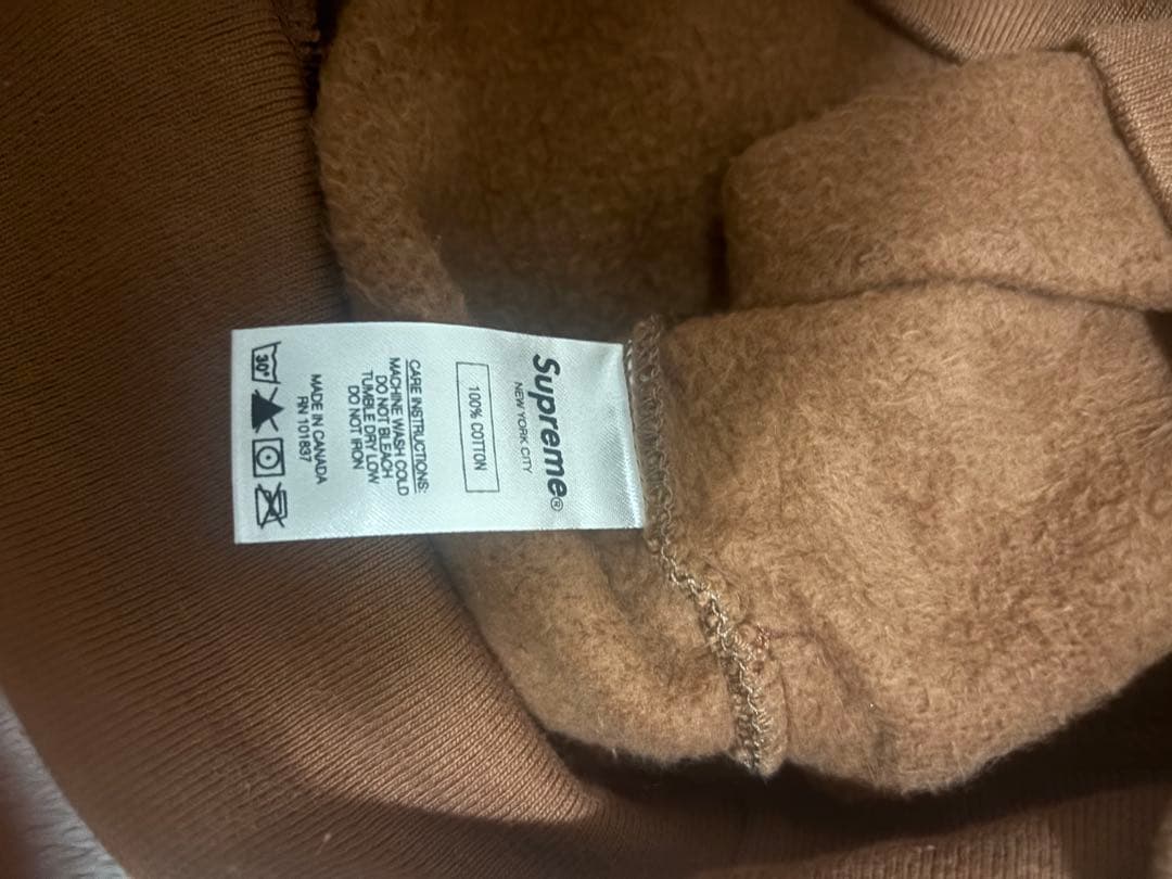 Supreme ハーフジップスウェット