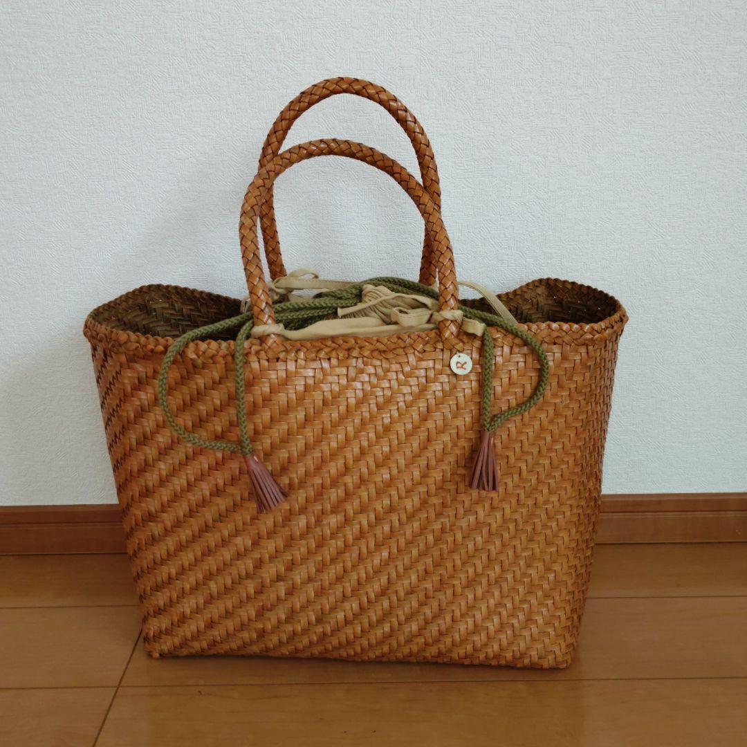 フォーティーファイブR編みかごバッグ