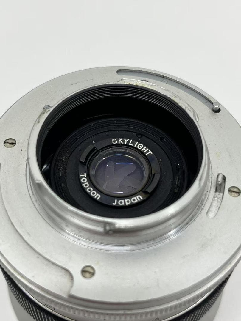 TOPCON トプコン レンズ4点 ジャンク　簡易動作確認済み＆クリーニング